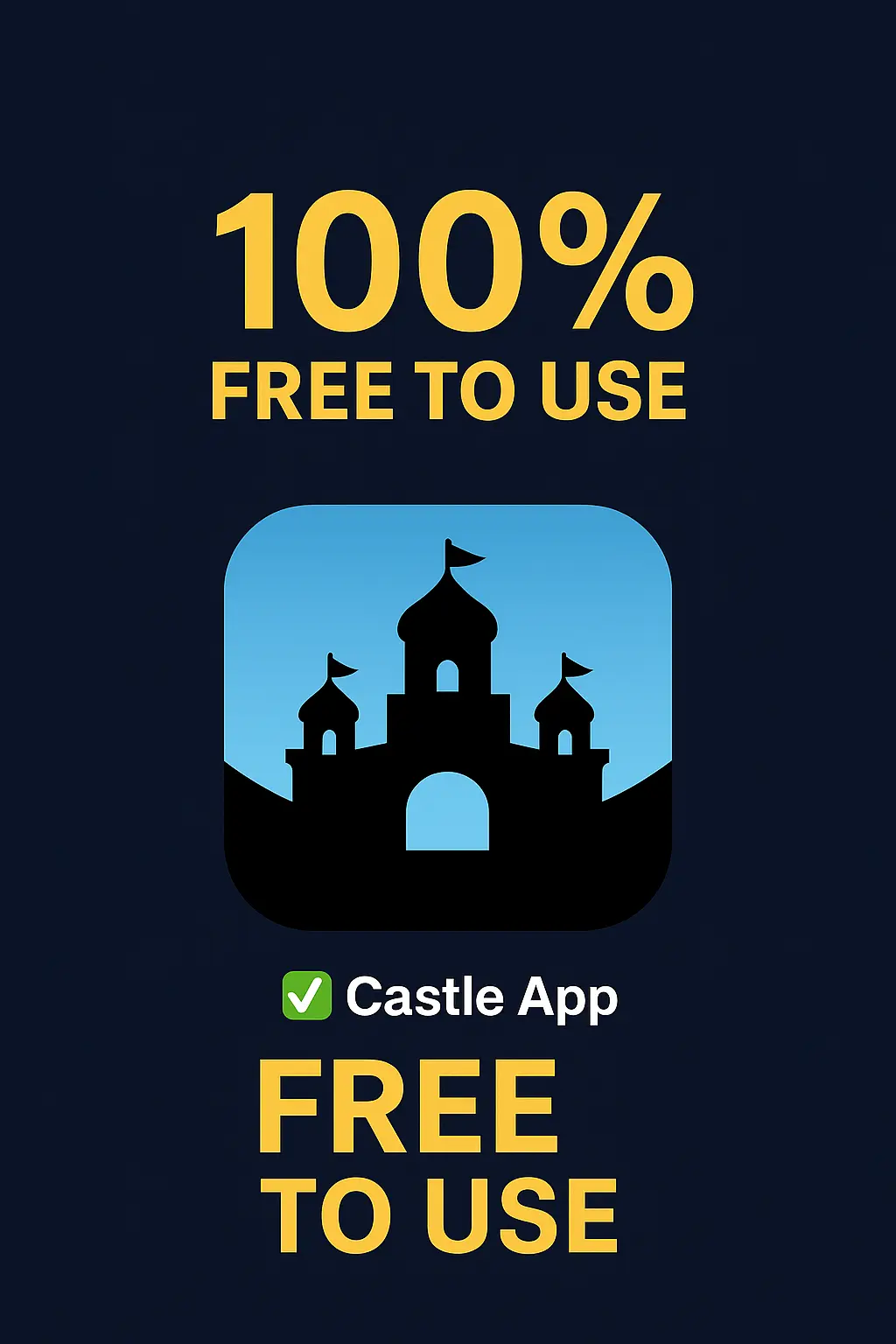 100% Free to Use